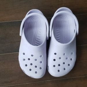 Lilac crocs